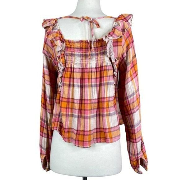 Free People Long Sleeve Top Tea Combo Size Extra Small NWT - Picture 7 of 10